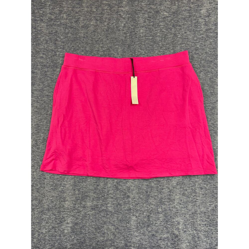 AmberNoon II by Dr. Erum Ilyas Women's Skort Hot Pink Size XL NWT